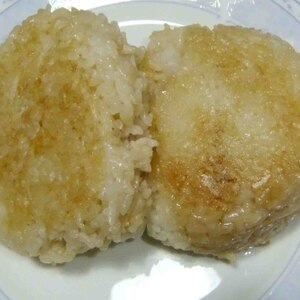 remake残りご飯で焼きおにぎり